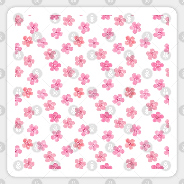 Cherry Blossom Flowers Sticker by kostolom3000